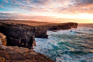 3rd Prize - Alyona Naberezhnykh: LIGHT UP THE OCEAN MIGHT, ORKNEY ISLANDS